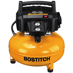 BOSTITCH-Pancake-Air-Compressor,-Oil-Free,-6-Gallon,-150-PSI