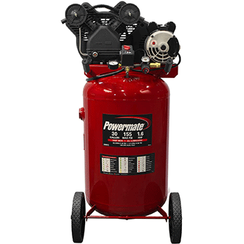 Powermate-Vx-PLA1683066-30-Gallon-Portable-Twin-Cylinder-Cast-Iron-Air-Compressor