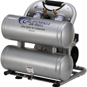 California Air Tools CAT-4610AC Twin Tank Electric Portable Air Compressor