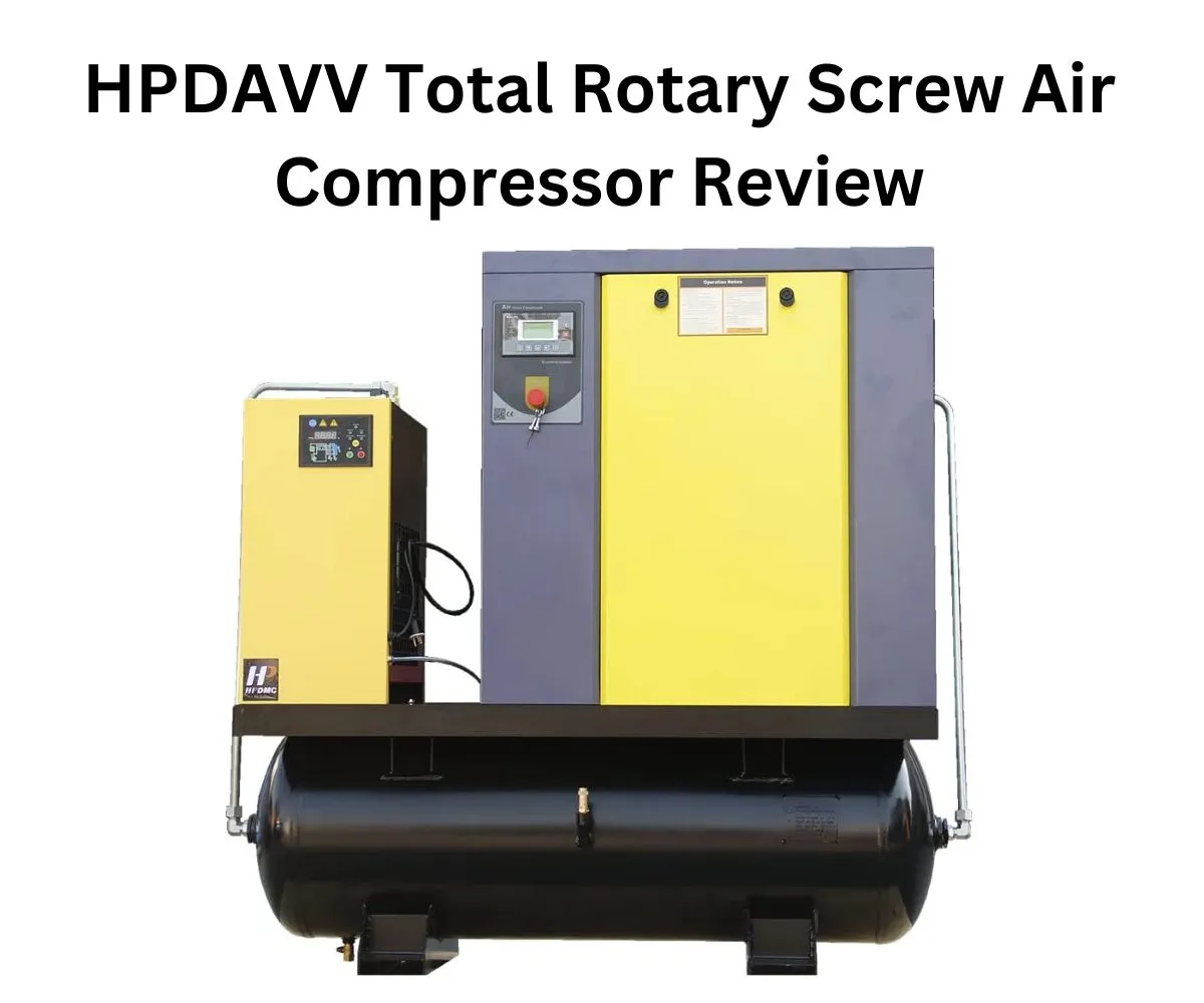 HPDAVV Total Rotary Screw Air Compressor Review